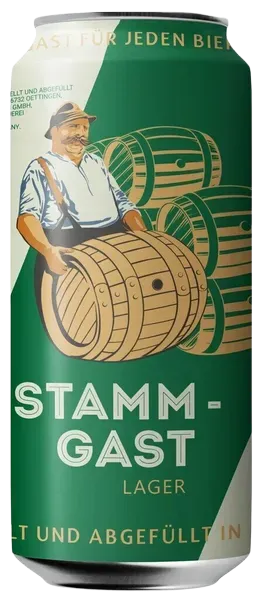 Пиво светлое Stammgast Лагер 5% 0,5л