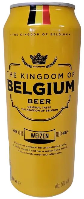 Пиво The Кingdom of Belgium Weizen 5% 0,5л