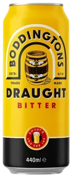 Пиво светлое Boddingtons Draught Bitter 3,4% 0,44л