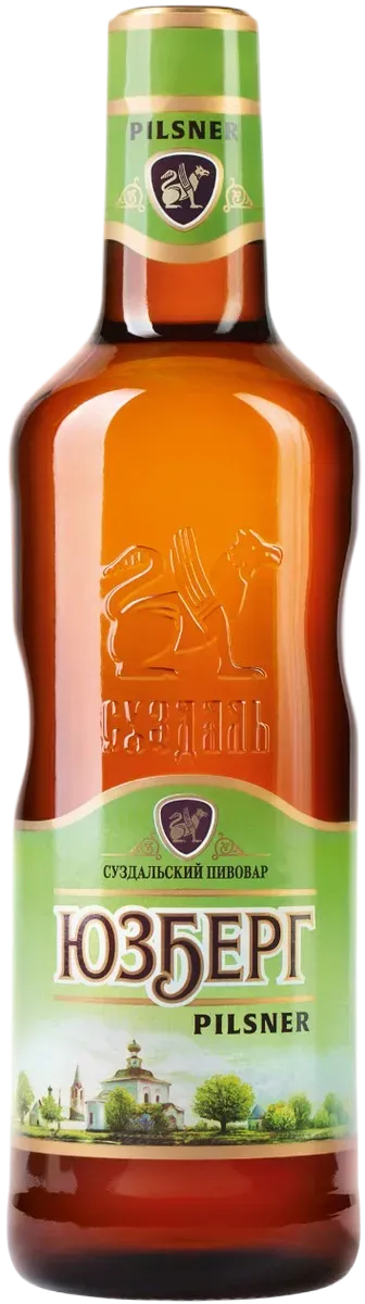 Пиво светлое Юзберг Pilsner 4,9% 0,47л