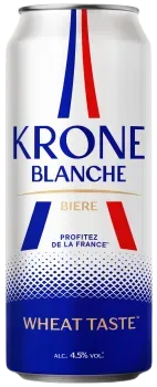 Пивной напиток Krone Blanche 4,5% 0,45л