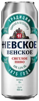 Пиво светлое Невское Венское 5,1% 0,45л