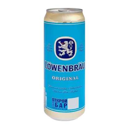 Пиво Lowenbrau Original светлое фильтрованное пастеризованное 5.4% 450мл