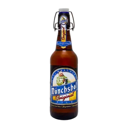 Пиво Monchshof Original светлое фильтрованное пастеризованное 4.9% 500мл