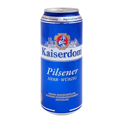 Пиво Kaiserdom Pilsener светлое фильтрованное пастеризованное 4.7% 500мл