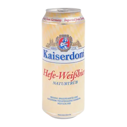 Пиво Kaiserdom Hefe Weissbier светлое нефильтрованное пастеризованное 4.7% 500мл