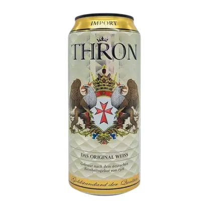 Пивной напиток Das Original Weiss светлый нефильтрованный Thron 500мл