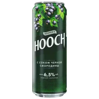 Пивной напиток Hooper's Hooch с соком черной смородины 0,45 л ж/б
