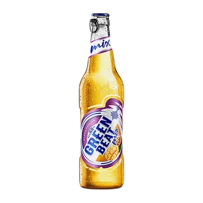 Пивной напиток GreenBeat Mix Mango Passion Fruit пастеризованный 6% 450мл
