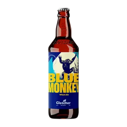 Пивной напиток Blue Monkey Wheat Ale нефильтрованный 5.4% 500мл