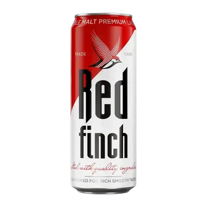 Пиво Red Finch светлое фильтрованное пастеризованное 4.4% 450мл
