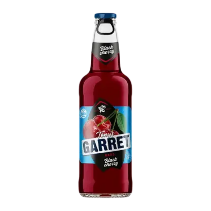 Пивной напиток Tonys Garret Hard Black Cherry пастеризованный 4.6% 400мл