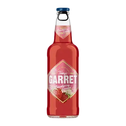 Пивной напиток Strawberry-Guava Tonys Garret Hard 4.6% 400мл